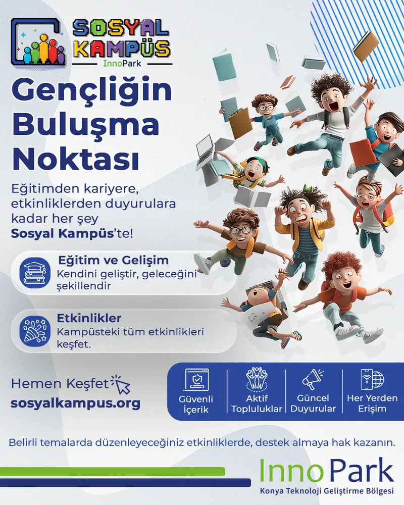 Gençliğin Buluşma Noktası: Sosyal Kampüs! afişi