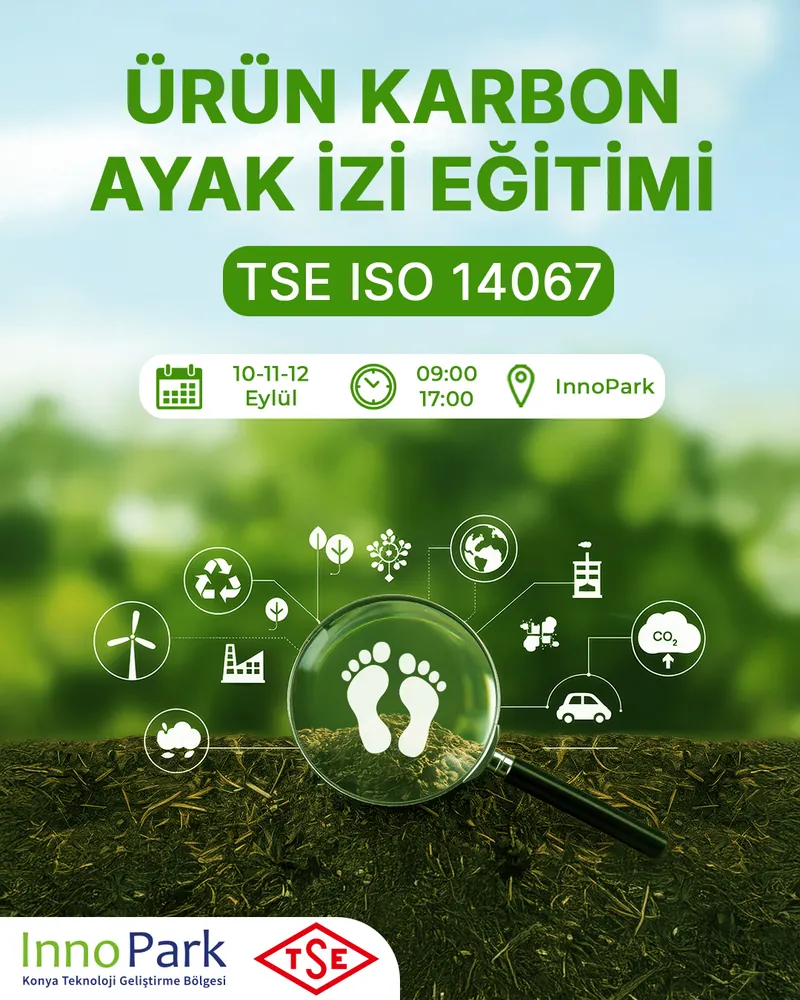 TSE Ürün Karbon Ayak İzi Eğitimi afişi